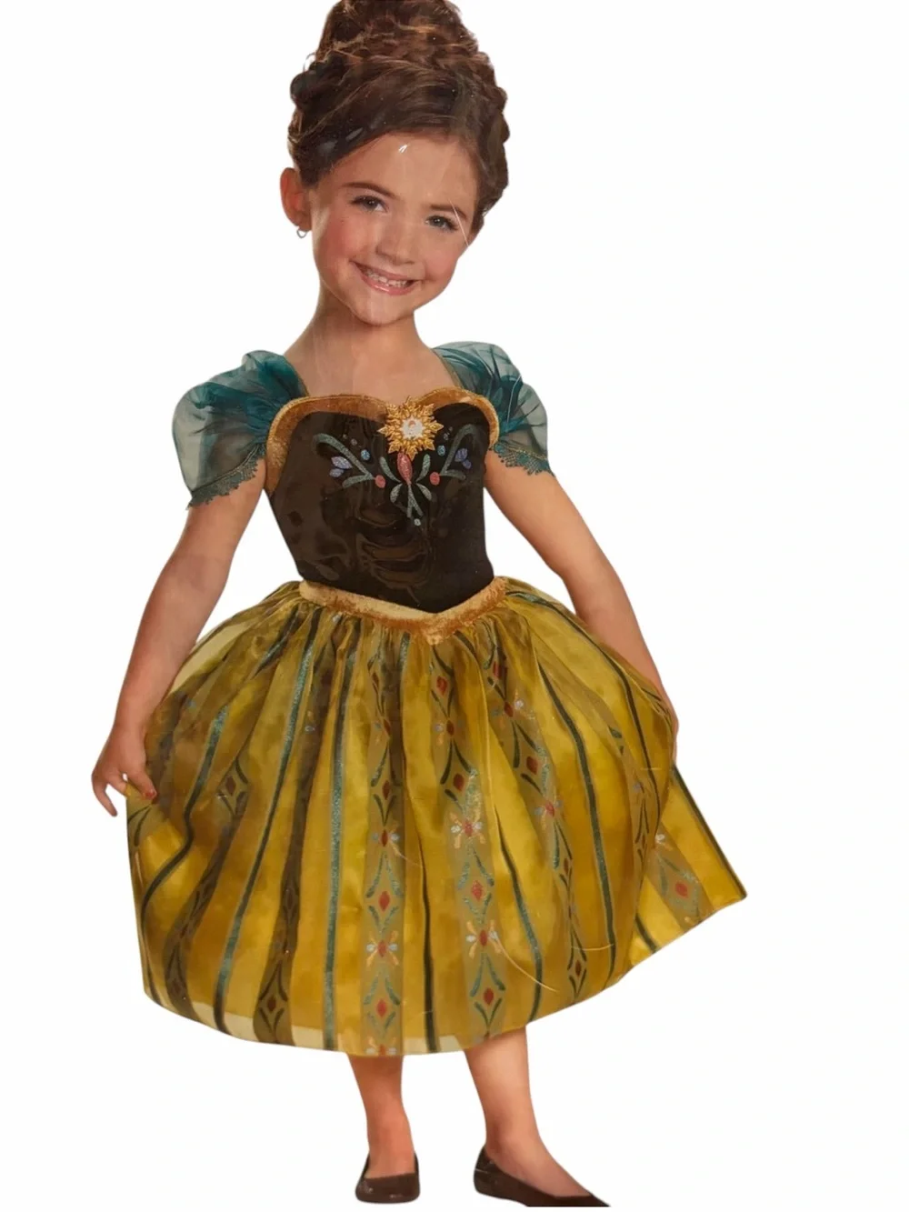 NEW In Package Disney Frozen Anna Children’s Costume size Medium 7-8